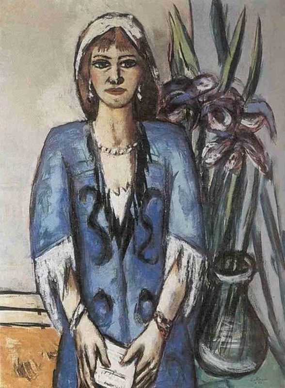 Quappi in blu e grigio, 1944 - Kunstpalast, Düsseldorf
